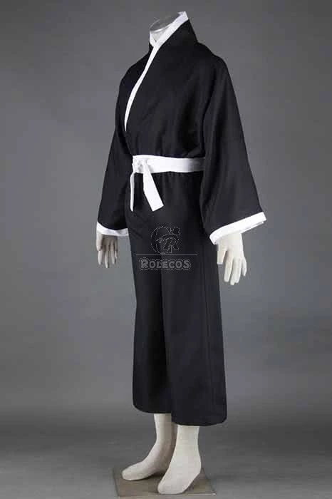 Bleach Gotei Thirteen Renji Abarai Lieutenant of the 6th Division Soul Reaper Kimono Cosplay Costumes 2 Bleach Gotei Thirteen Renji Abarai Lieutenant of the 6th Division Soul Reaper Kimono Cosplay Costumes - Image 2
