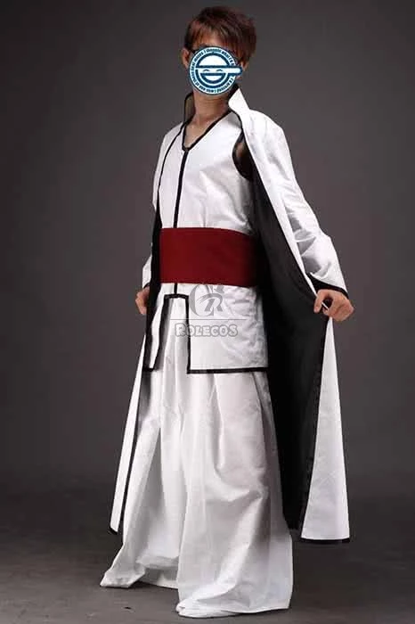 Bleach Aizen Sousuke Hollow World Hueco Mundo Kimono Uniform Cosplay Costumes 3 Bleach Aizen Sousuke Hollow World Hueco Mundo Kimono Uniform Cosplay Costumes - Image 3