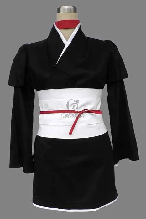 Bleach Gotei Thirteen Kurotsuchi Nemu Lieutenant of the 12th Division Soul Reaper Kimono Cosplay Costumes 2 Bleach Gotei Thirteen Kurotsuchi Nemu Lieutenant of the 12th Division Soul Reaper Kimono Cosplay Costumes - Image 2