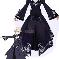Fate Saber Alter Cosplay Costumes Female Evening Dresses
