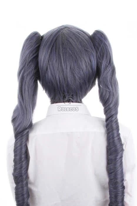 Black Butler Ciel Phantomhive Long Blue Grey Cosplay Hair 4 Black Butler Ciel Phantomhive Long Blue Grey Cosplay Hair - Image 4