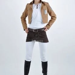 Attack On Titan Eren Jaeger The Recon Corps Uniform Cosplay Costume