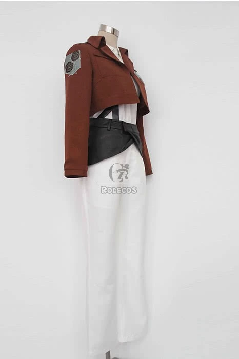 Attack On Titan Stationed Corps Rosa rugosa Uniform Cosplay Costme 3 Attack On Titan Stationed Corps Rosa rugosa Uniform Cosplay Costme - Image 3