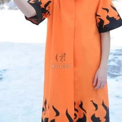 Anime Naruto 6th Hokage Cosplay Costumes Outfit Uzumaki Naruto Cloak -Anime Costumes store online 2 7 1