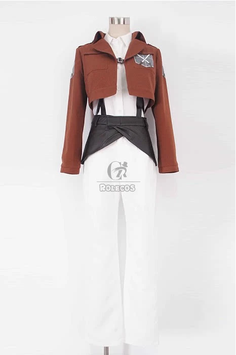 Attack On Titan Trainee Class Boy's Uniform Cosplay Costume 1 Attack On Titan Trainee Class Boy's Uniform Cosplay Costume