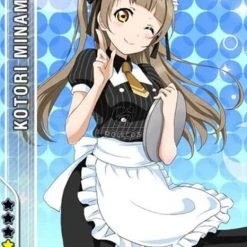 Love Live! Anime Cosplay Costumes Maid Uniforms Black and White Dresses -Anime Costumes store online 3