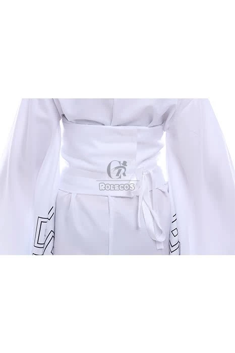Nurarihyon no Mago Anime Cosplay Costumes White Printed Kimonos 9 Nurarihyon no Mago Anime Cosplay Costumes White Printed Kimonos - Image 9