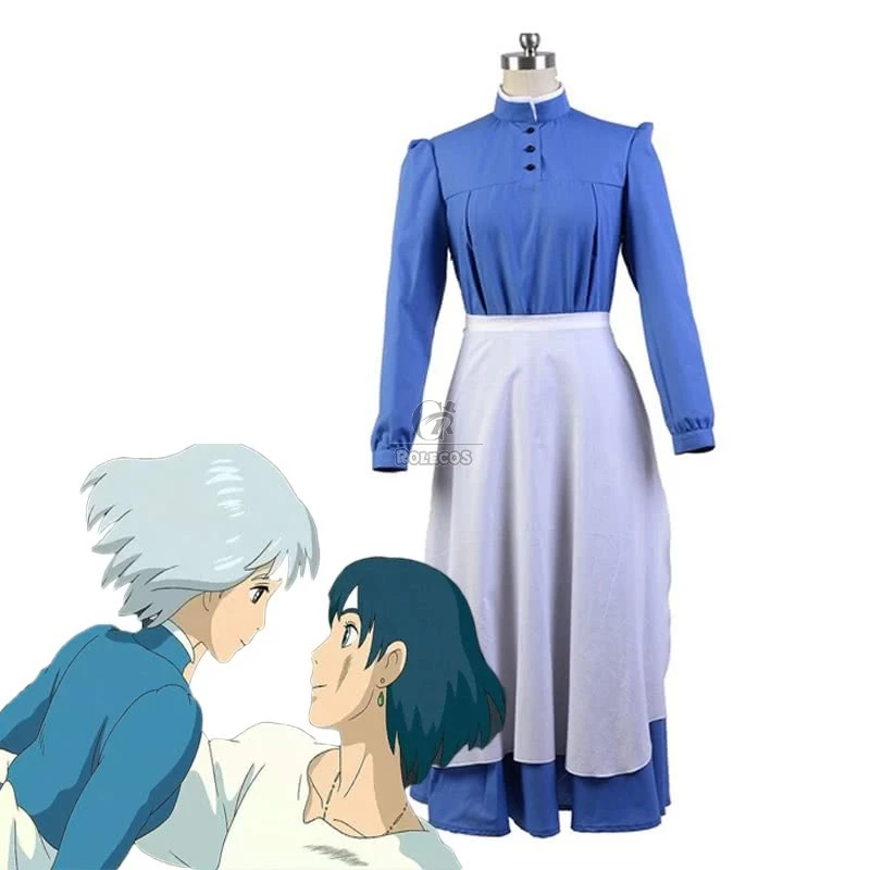 Howl's Moving Castle Sophie Hatter Cosplay Costume 1 Howl's Moving Castle Sophie Hatter Cosplay Costume