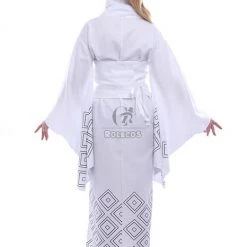 Nurarihyon no Mago Anime Cosplay Costumes White Printed Kimonos 12 Nurarihyon no Mago Anime Cosplay Costumes White Printed Kimonos -Anime Costumes store online 32 2