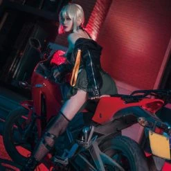 Fate/Grand Order Fate Go Saber Moon Girlfriend Cosplay Costume 13 Fate/Grand Order Fate Go Saber Moon Girlfriend Cosplay Costume -Anime Costumes store online 33 20 8