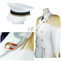 Uta No Prince-sama Shining All Star White Military Uniform Cosplay Costume -Anime Costumes store online 34erdf