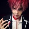 35cm Rufous Short Diabolik Lovers Sakamaki Ayato Cosplay Wig