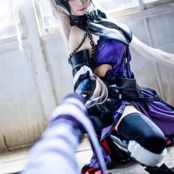 Fate Grand Order Fate Go Black Ruler Jeanne DArc Long Purple Dress Game Cosplay Costumes 16 Fate Grand Order Fate Go Black Ruler Jeanne DArc Long Purple Dress Game Cosplay Costumes -Anime Costumes store online 35wr66