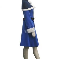 Fairy Tail Rain Woman Juvia Lockser Blue Lolita Dress Cosplay Costumes -Anime Costumes store online 3 103