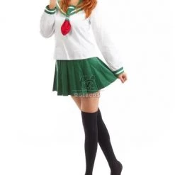 InuYasha Higurashi Kagome Winter School Uniform Cosplay Costume