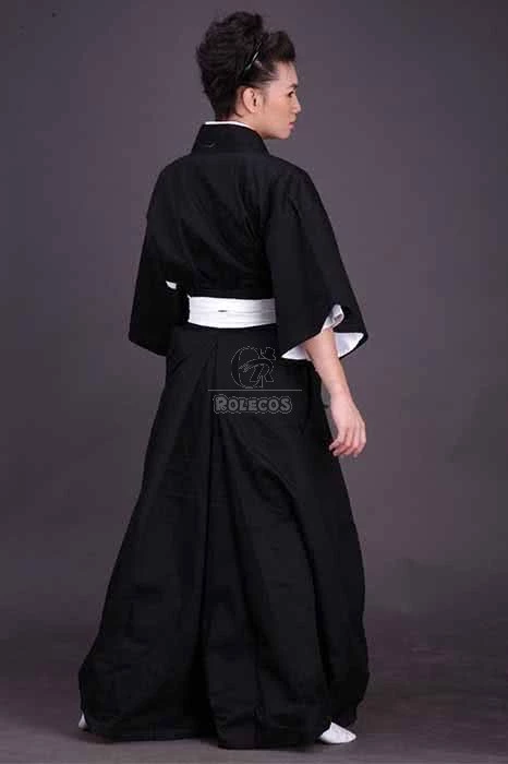 Bleach Soul Reaper Kimono Uniform Cosplay Costumes 3 Bleach Soul Reaper Kimono Uniform Cosplay Costumes - Image 3