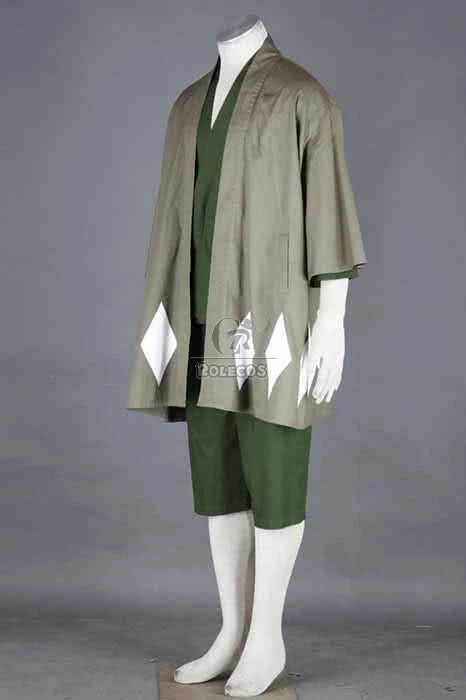 Bleach Mr. Hat-and-Clogs Kisuke Urahara Kimono Uniform Cosplay Costumes 3 Bleach Mr. Hat-and-Clogs Kisuke Urahara Kimono Uniform Cosplay Costumes - Image 3