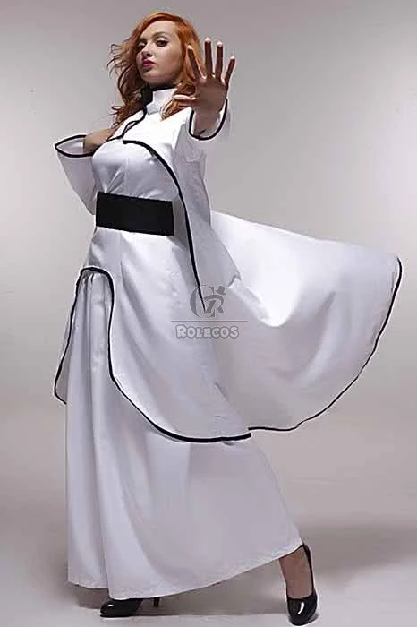 Bleach Orihime Inoue Hollow World Hueco Mundo Kimono Uniform Cosplay Costumes 3 Bleach Orihime Inoue Hollow World Hueco Mundo Kimono Uniform Cosplay Costumes - Image 3