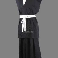 Bleach Gotei Thirteen Hisagi Shūhei Lieutenant of the 9th Division Soul Reaper Kimono Cosplay Costumes -Anime Costumes store online 3 158