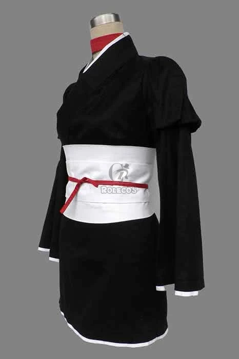Bleach Gotei Thirteen Kurotsuchi Nemu Lieutenant of the 12th Division Soul Reaper Kimono Cosplay Costumes 3 Bleach Gotei Thirteen Kurotsuchi Nemu Lieutenant of the 12th Division Soul Reaper Kimono Cosplay Costumes - Image 3