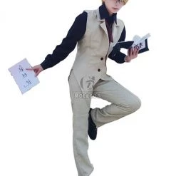 Bungou Stray Dogs Doppo Kunikida Whole Suit Cosplay Costumes 31 Bungou Stray Dogs Doppo Kunikida Whole Suit Cosplay Costumes -Anime Costumes store online 3 1 1