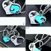 Fairy Tail Couple Heart Logo Necklace Pendant Amulet Talisman Charm Cosplay Prop