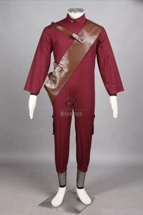 Naruto Gaara Cosplay Costumes Crimson 3th Generation 3 Naruto Gaara Cosplay Costumes Crimson 3th Generation - Image 3