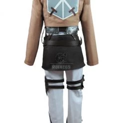 Attack On Titan Shingeki no Kyojin Mikasa Ackerman Trainee Class Uniform Cosplay Costumes -Anime Costumes store online 3 70