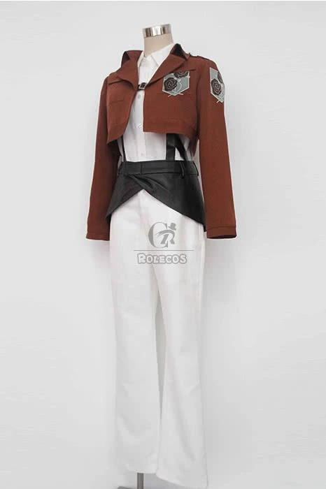 Attack On Titan Stationed Corps Rosa rugosa Uniform Cosplay Costme 2 Attack On Titan Stationed Corps Rosa rugosa Uniform Cosplay Costme - Image 2