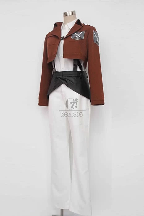 Attack On Titan Trainee Class Boy's Uniform Cosplay Costume 2 Attack On Titan Trainee Class Boy's Uniform Cosplay Costume - Image 2