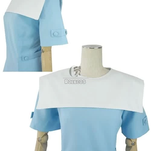 ZONE-00 Princess Hime Shirayuri Cosplay Costume 4 ZONE-00 Princess Hime Shirayuri Cosplay Costume - Image 4