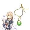 Anime Violet Evergarden Violet Evergarden Cosplay Necklace Cosplay Props