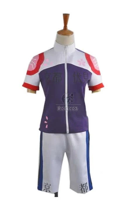 Yowamushi Pedal Kyoto Fushimi Members Akira Climber Race Suit Cosplay Costume 1 Yowamushi Pedal Kyoto Fushimi Members Akira Climber Race Suit Cosplay Costume