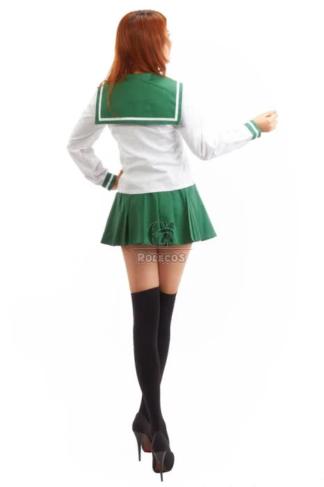 InuYasha Higurashi Kagome Winter School Uniform Cosplay Costume 3 InuYasha Higurashi Kagome Winter School Uniform Cosplay Costume - Image 3