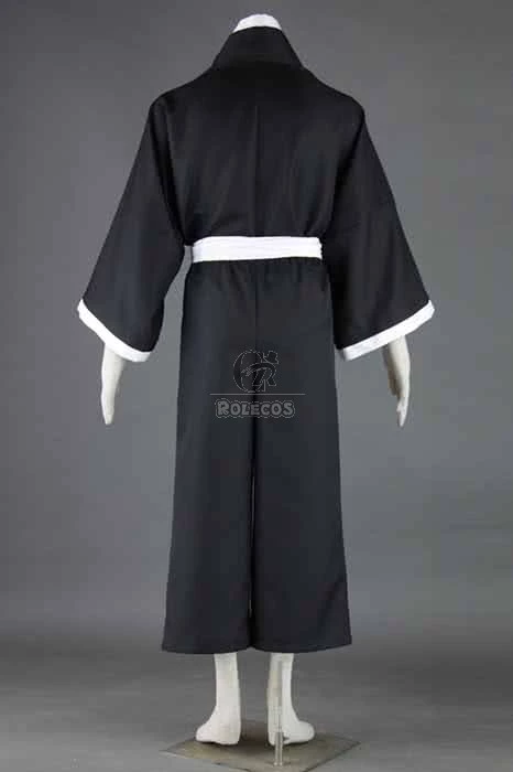 Bleach Gotei Thirteen Renji Abarai Lieutenant of the 6th Division Soul Reaper Kimono Cosplay Costumes 4 Bleach Gotei Thirteen Renji Abarai Lieutenant of the 6th Division Soul Reaper Kimono Cosplay Costumes - Image 4