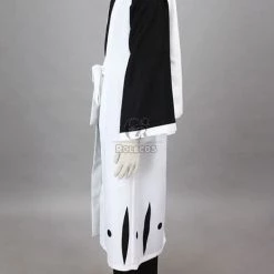 Bleach Gotei Thirteen Byakuya Kuchiki Captain of the 6th Division Soul Reaper Kimono Cosplay Costumes -Anime Costumes store online 4 158 2