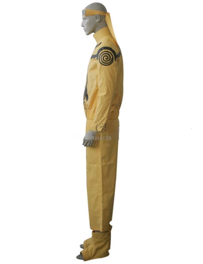 Naruto Uzumaki Naruto Nine-Tails Chakra Mode Cosplay Costume 4 Naruto Uzumaki Naruto Nine-Tails Chakra Mode Cosplay Costume - Image 4