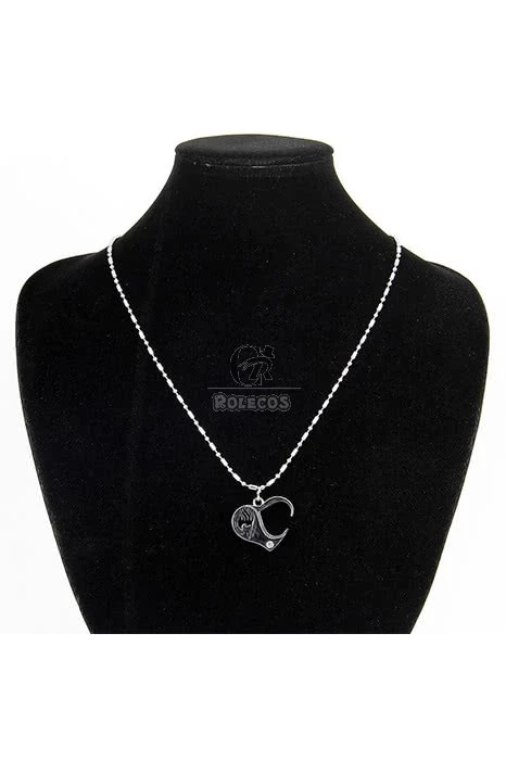 Fairy Tail Couple Heart Logo Necklace Pendant Amulet Talisman Charm Cosplay Prop 6 Fairy Tail Couple Heart Logo Necklace Pendant Amulet Talisman Charm Cosplay Prop - Image 6