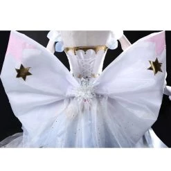 Cardcaptor Clear Card Sakura Sakura Kinomoto Ice Angel White Formal Dress Cosplay Costume -Anime Costumes store online 4 330