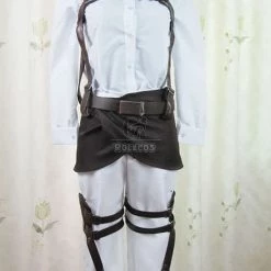 Attack On Titan Shingeki no Kyojin Mikasa Ackerman Trainee Class Uniform Cosplay Costumes -Anime Costumes store online 4 62