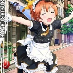 Love Live! Anime Cosplay Costumes Maid Uniforms Black and White Dresses -Anime Costumes store online 5