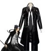 Hitman Reborn Rokudo Mukuro Leather Cosplay Costume Custom Made