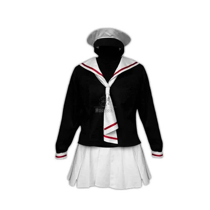 Cardcaptor Sakura Kinomoto Sakura Tomoeda Winter School Uniform Cosplay Costume 2 Cardcaptor Sakura Kinomoto Sakura Tomoeda Winter School Uniform Cosplay Costume - Image 2