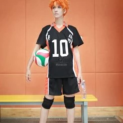 Haikyū!! Shōyō Hinata Number 10 Volleyball Sports Cosplay Costumes -Anime Costumes store online 55 5 3