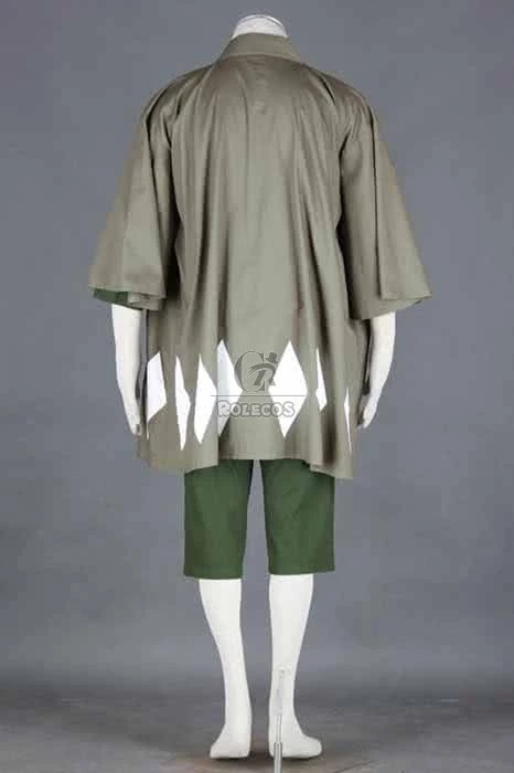 Bleach Mr. Hat-and-Clogs Kisuke Urahara Kimono Uniform Cosplay Costumes 5 Bleach Mr. Hat-and-Clogs Kisuke Urahara Kimono Uniform Cosplay Costumes - Image 5