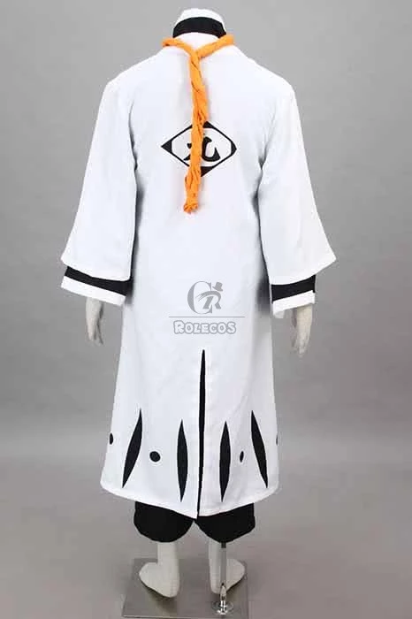 Bleach Gotei Thirteen Kaname Tōsen Captain of the 9th Division Soul Reaper Kimono Cosplay Costumes 5 Bleach Gotei Thirteen Kaname Tōsen Captain of the 9th Division Soul Reaper Kimono Cosplay Costumes - Image 5
