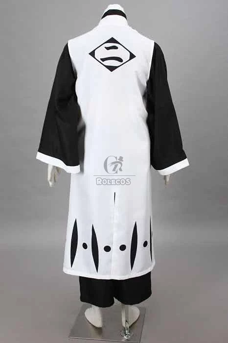 Bleach Gotei Thirteen Soi Fon Captain of the 2nd Division Soul Reaper Kimono Cosplay Costumes 5 Bleach Gotei Thirteen Soi Fon Captain of the 2nd Division Soul Reaper Kimono Cosplay Costumes - Image 5