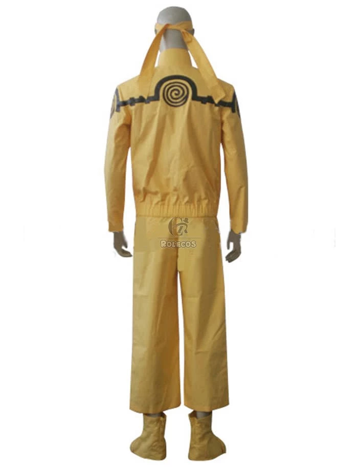Naruto Uzumaki Naruto Nine-Tails Chakra Mode Cosplay Costume 3 Naruto Uzumaki Naruto Nine-Tails Chakra Mode Cosplay Costume - Image 3