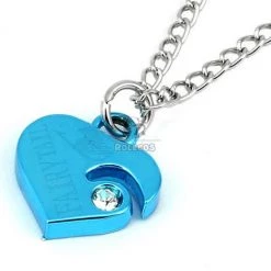 Fairy Tail Couple Heart Logo Necklace Pendant Amulet Talisman Charm Cosplay Prop 11 Fairy Tail Couple Heart Logo Necklace Pendant Amulet Talisman Charm Cosplay Prop -Anime Costumes store online 5 242 1