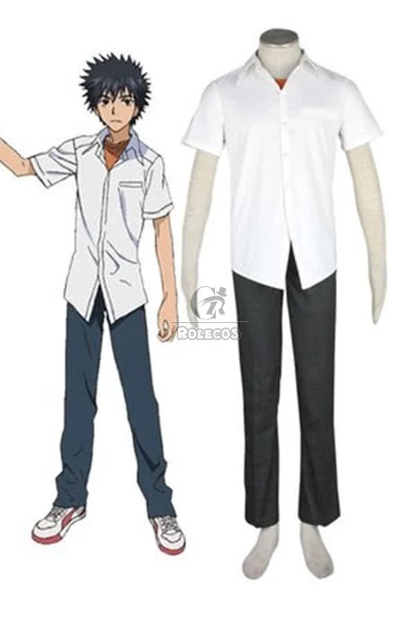 A Certain Magical Index Touma Kamijou Cosplay Costume 1 A Certain Magical Index Touma Kamijou Cosplay Costume